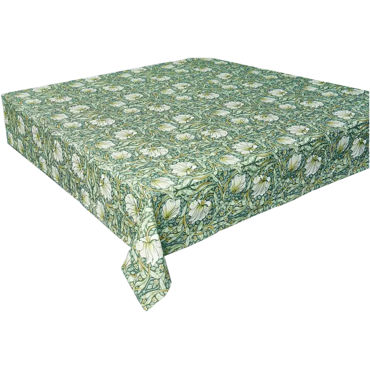 William Morris Pöytäliina Pimpernel vihreä145x250cm