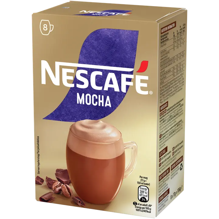 Nescafé Mocha Café au Chocolat 136g erikoispikakahvi