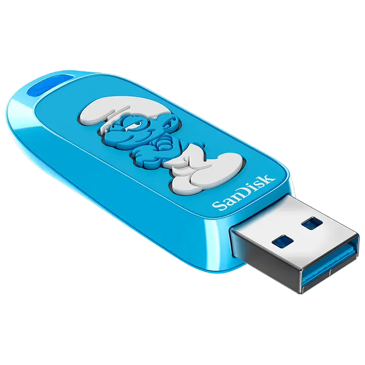 Mälupulk SanDisk Smurff 64GB