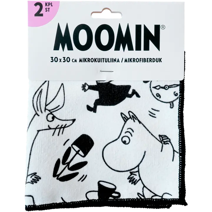 Moomin mikrokuituliina 2-pack