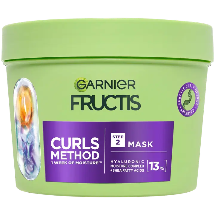 Garnier Fructis Method for Curls Hiusnaamio kiharille hiuksille 370 ml