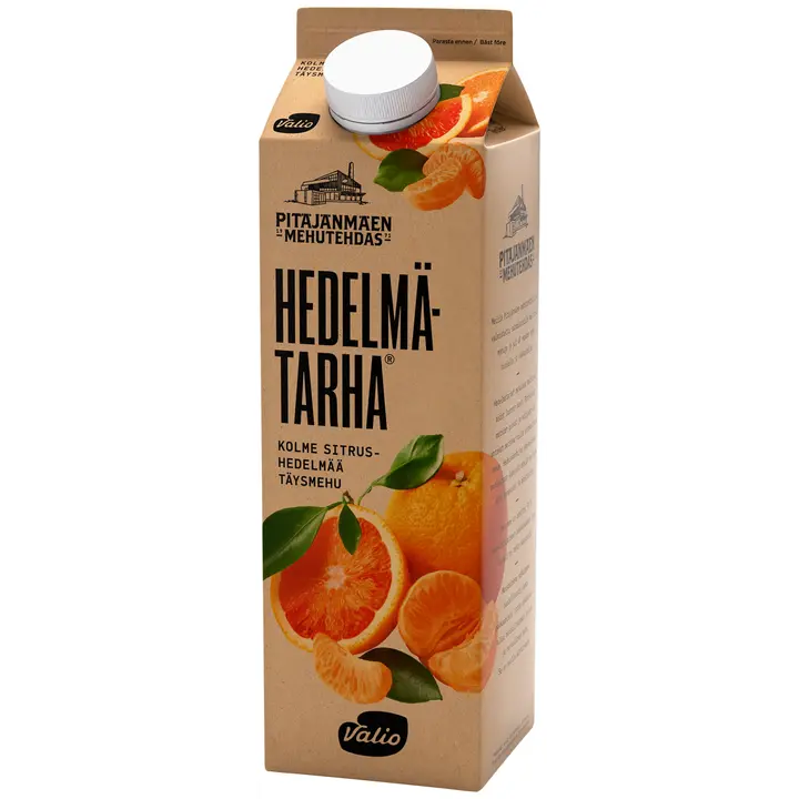 Valio Hedelmätarha® kolme sitrushedelmää täysmehu 1 l