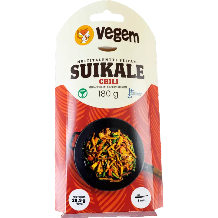 Vegem multitalentti seitansuikale chili 180g