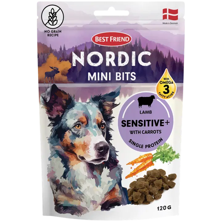 Best Friend Nordic Mini Bits Sensitive+ 120 g