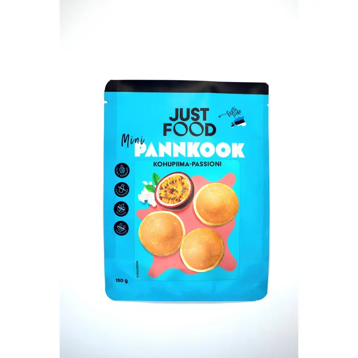 Justfood Kohupiima-Passioni Minisõrnik 150 G
