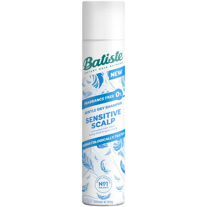 Batiste Sensitive kuivashampoo herkälle hiuspohjalle 200ml