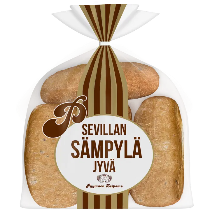 Pyymäen Leipomo Sevillan sämpylä - Jyvä 4 kpl 350 g