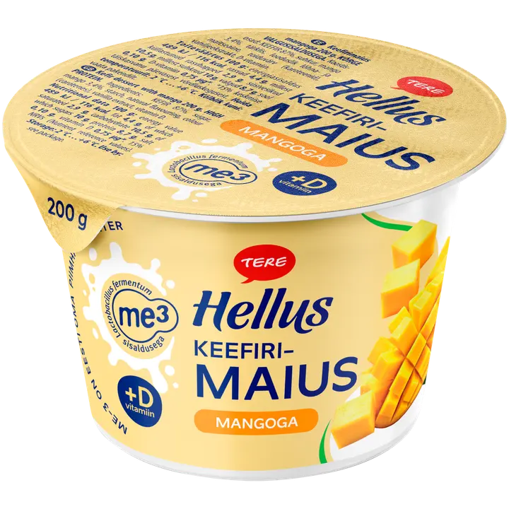 Helluse mango keefirimaius, 200 g