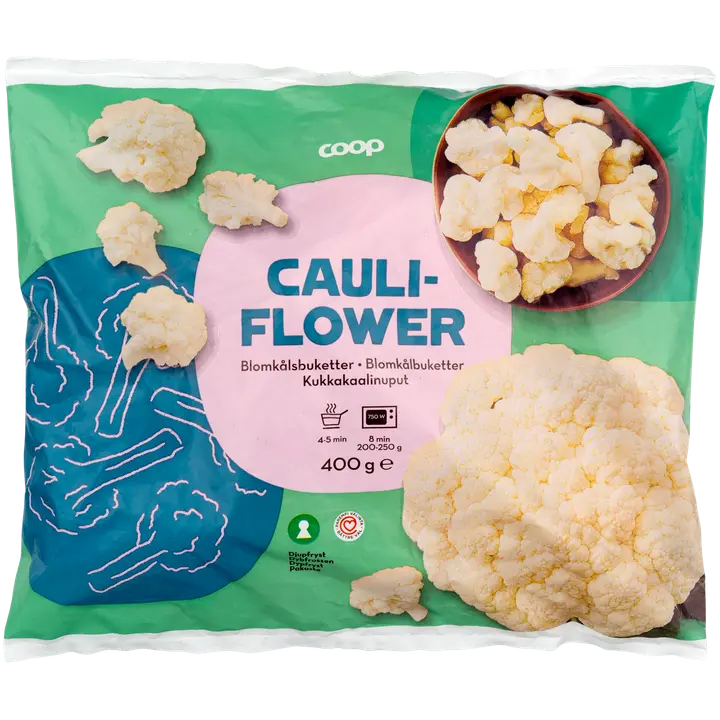 Coop kukkakaalinuput 400 g pakaste