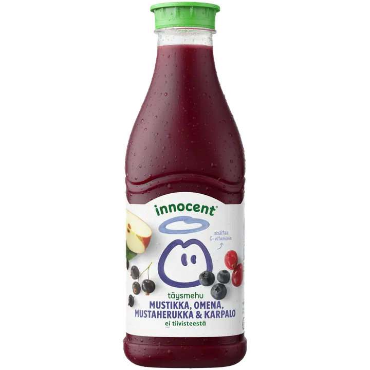 Innocent Mustikka omena mustaherukka ja karpalo mehu 900 ml