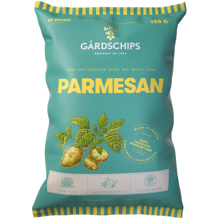 Gårdschips Parmesaani 150g