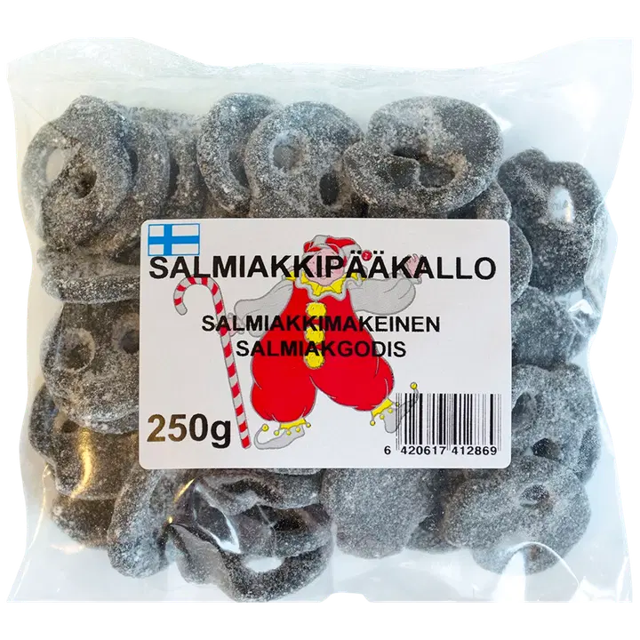 Tivoli Salmiakkipääkallo 250g