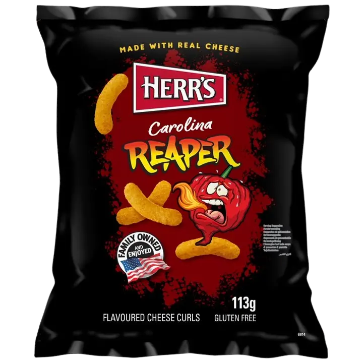 Herr´s Carolina Reaper Cheese Curls 113 g