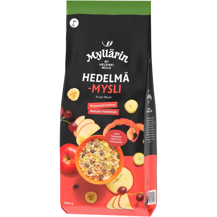 Myllärin Hedelmä Mysli 750 g