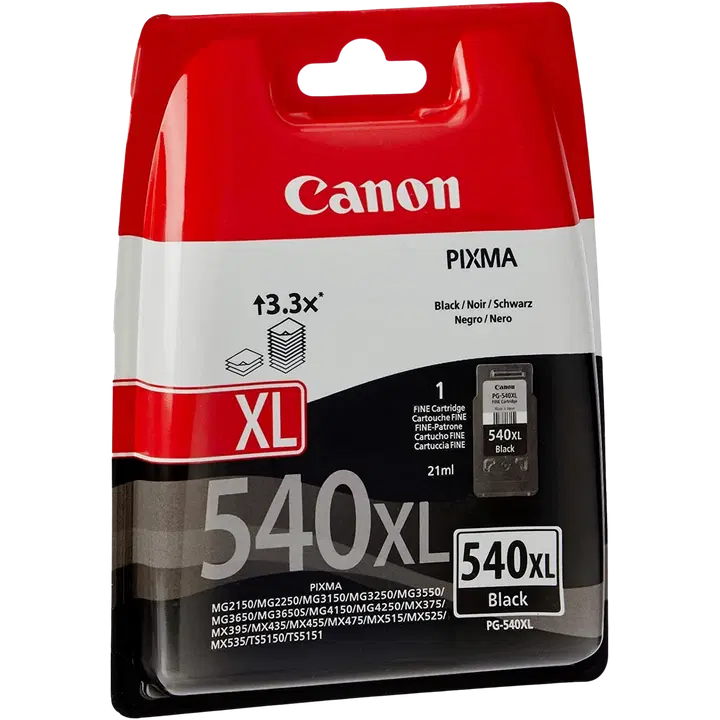 Mustepatruuna PG-540 XL