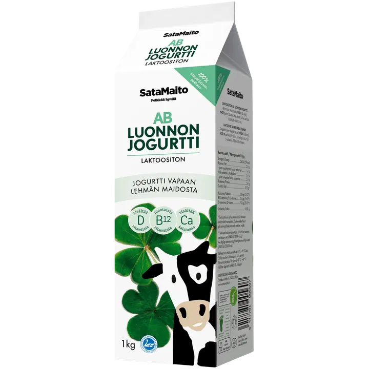 Satamaito vapaan lehmän Luonnonjogurtti 1kg
