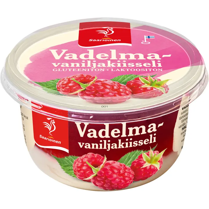 Saarioinen Vadelma-vaniljakiisseli 175g