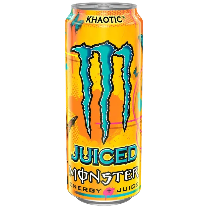 Monster Energy Juiced Khaotic energiajuoma tölkki 0,5 L