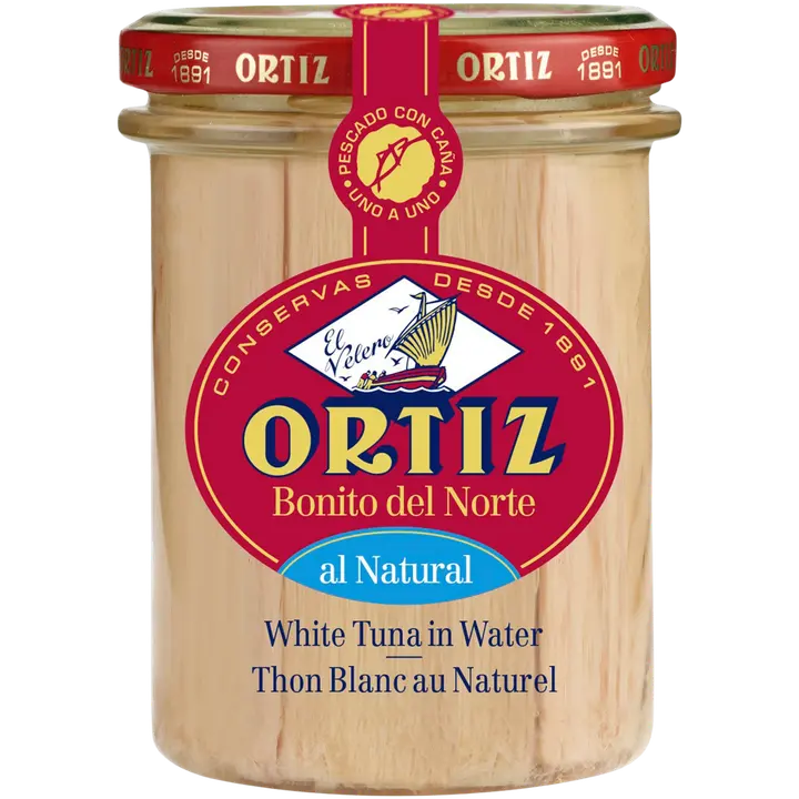 Ortiz valkotonnikala vedessä 220g