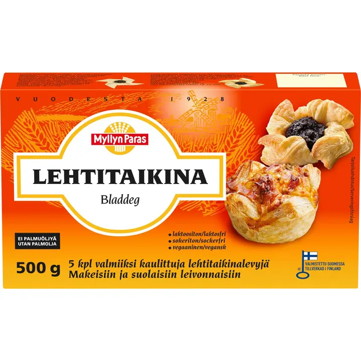 Myllyn Paras Lehtitaikina palmuöljytön 500g