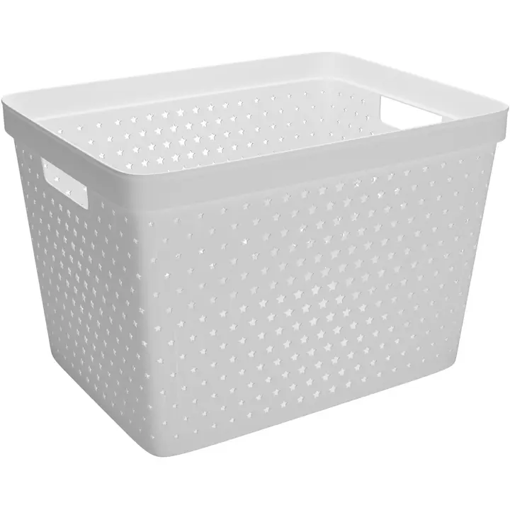 Säilituskorv Star 19 l, valge