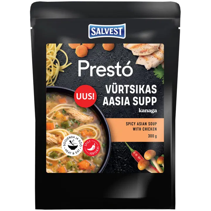 Presto vürtsikas aasia supp kanaga 300g