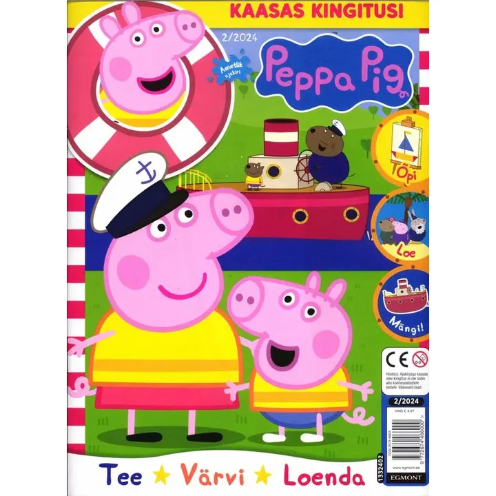 Põrsas peppa. Tegelusvihik