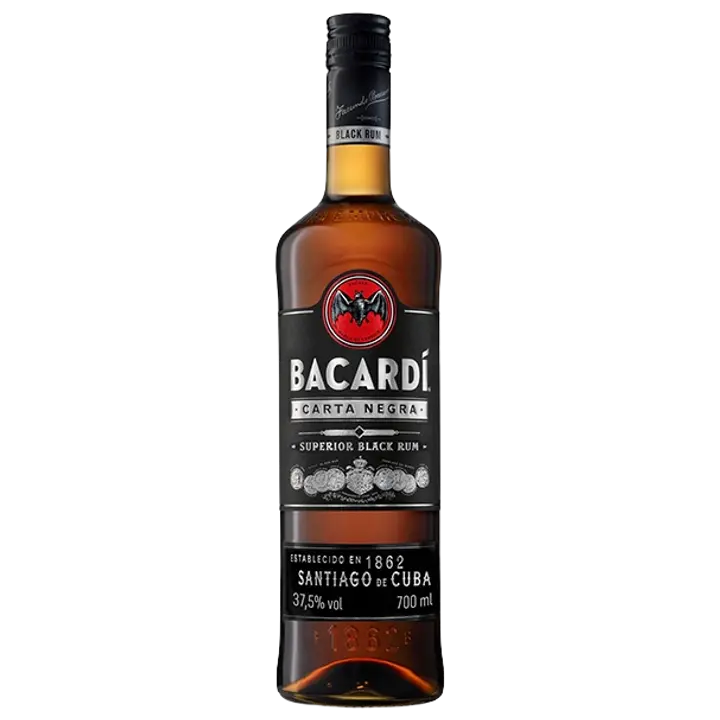 Bacardi Carta Negra rumm 37,5%vol 700ml