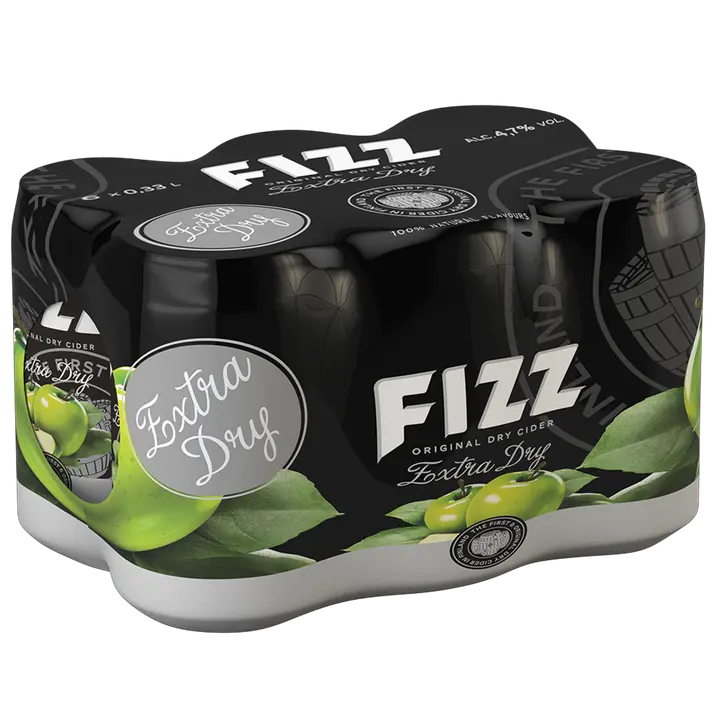 6 x Fizz Extra Dry siideri 4,7% 0,33 l tlk kutiste