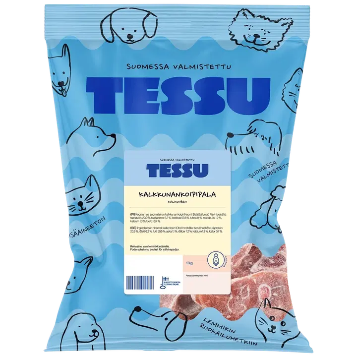 Tessu Kalkkunankoipipala 1kg