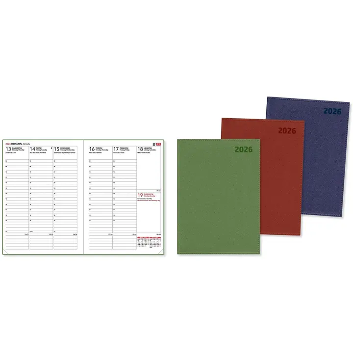 Pöytäkalenteri A5 2026