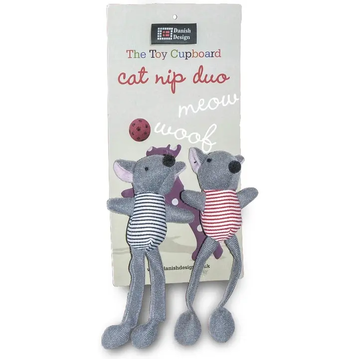 Danish Design Catnip Duo kissanlelu 15cm