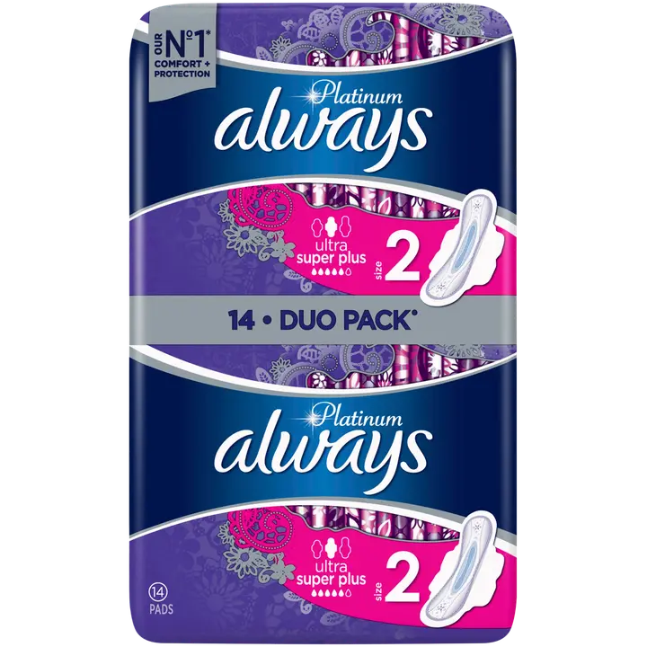 Always hügieeniside Platinum S2 14tk