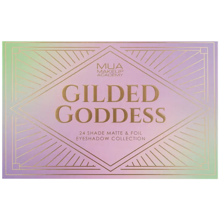 MUA Gilded Godes lauvärvipalett 24 tooni