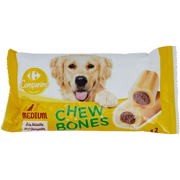 Carrefour Chewbones purutanko M 200g