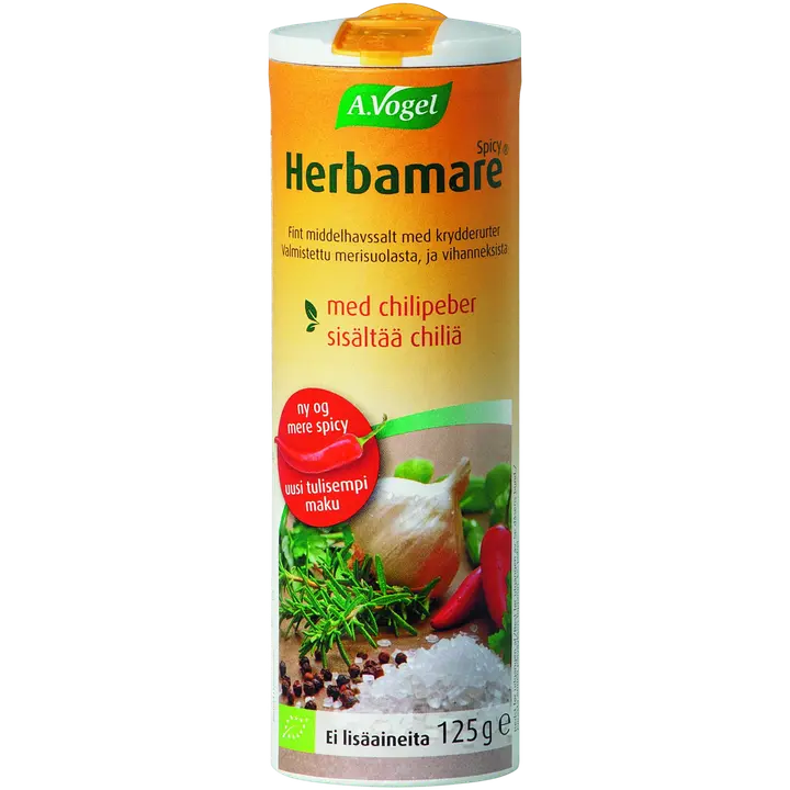 Herbamare® Spicy 125g luomu yrttisuola