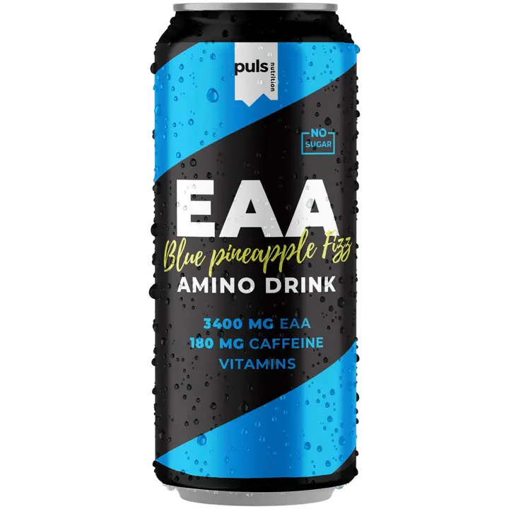 Puls Nutrition EAA Blue pineapple Fizz Aminohappojuoma 330ml