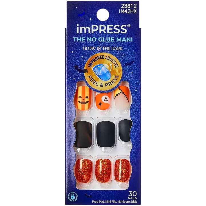 Kiss Halloween imPress nails - Dead Glam 30st
