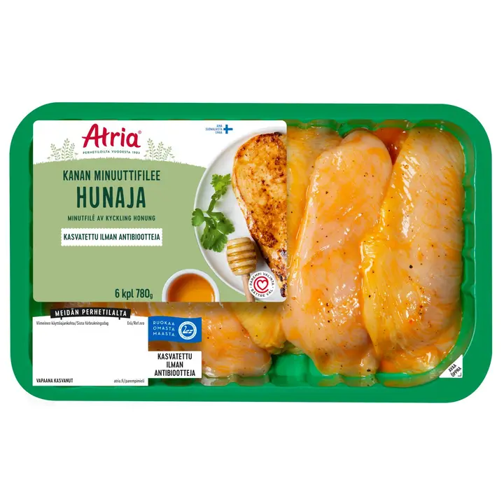 Atria Kanan Minuuttifilee Hunaja 780g