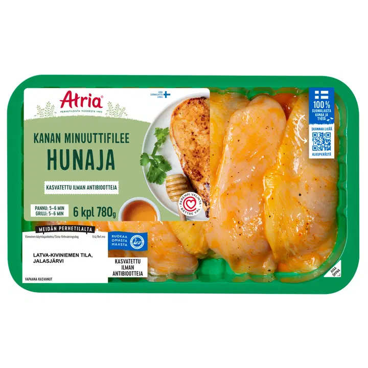 Atria Kanan Minuuttifilee Hunaja 780g