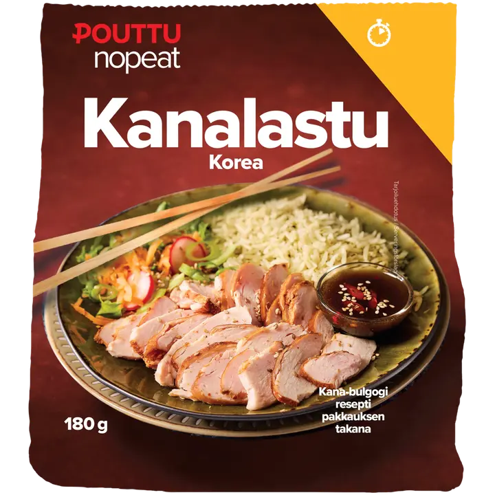 Pouttu Nopeat Kanalastu 180g Korea