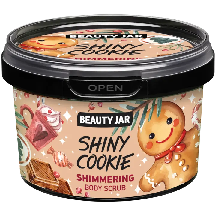 Shiny Cookie Shimmering Body Scrub kimaltava vartalokuorinta 300 g