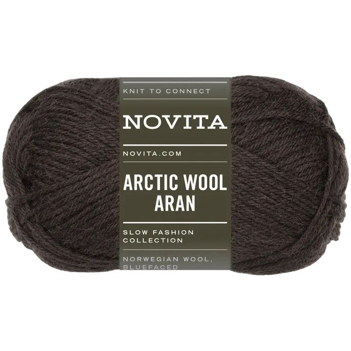 Novita lanka Arctic Wool Aran 100 g metso 687