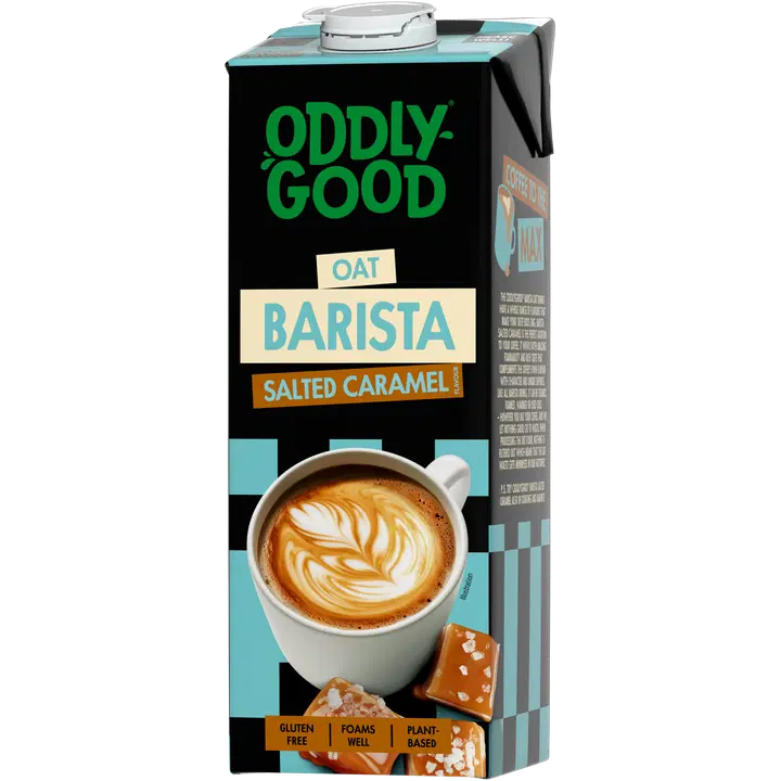 Oddlygood® Barista kaurajuoma 1 l caramel UHT gluteeniton