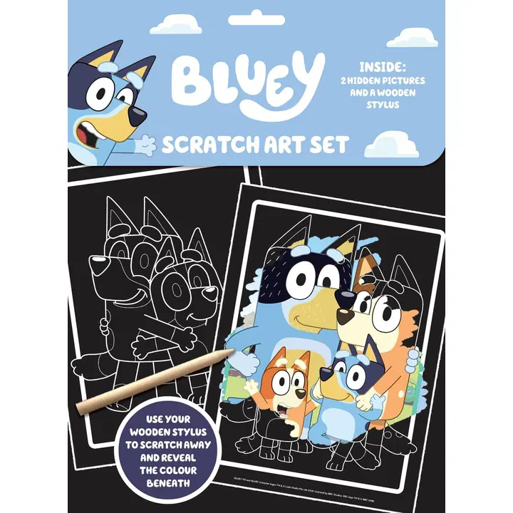 Bluey raaputustaidesetti
