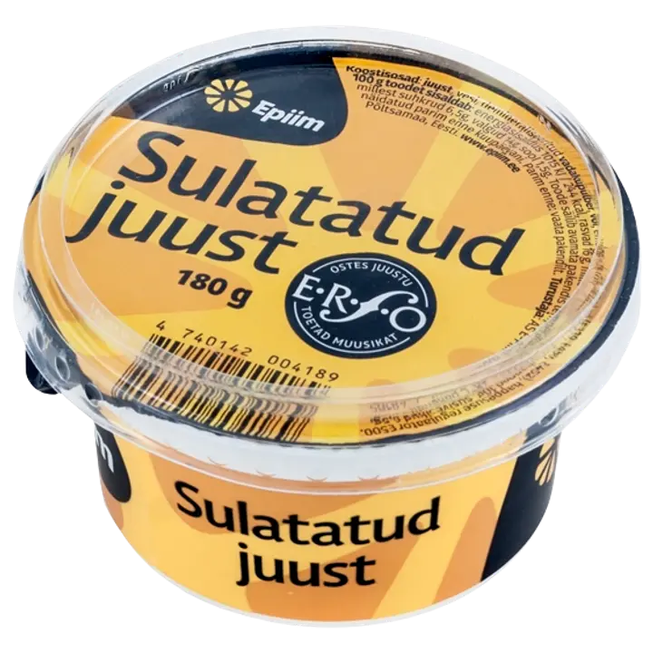 E-Piim Sulatatud juust 180g