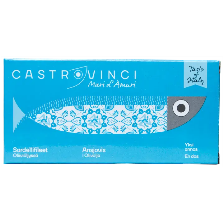 Sardellifileet oliiviöljyssä 48g