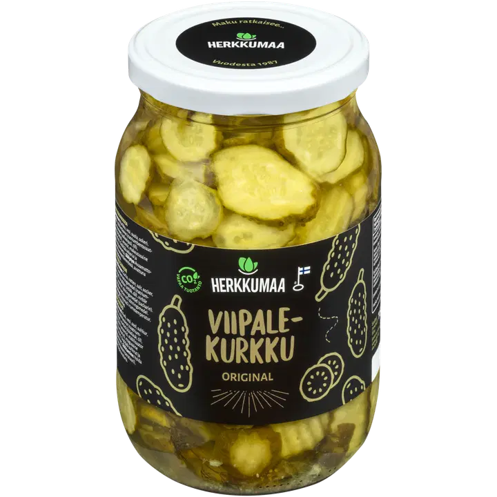 Herkkumaa Viipalekurkku 1600/800 g