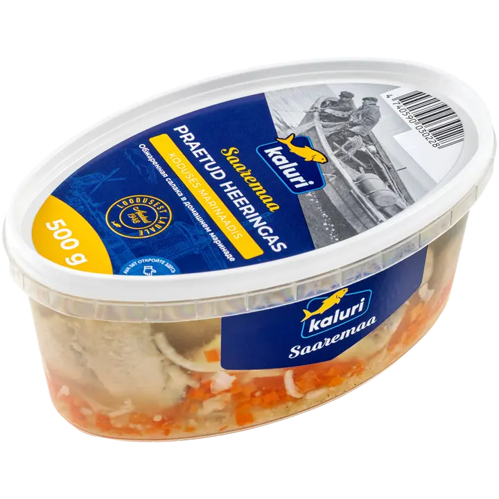 Kaluri Praetud Heeringas Koduses Marinaadis 500