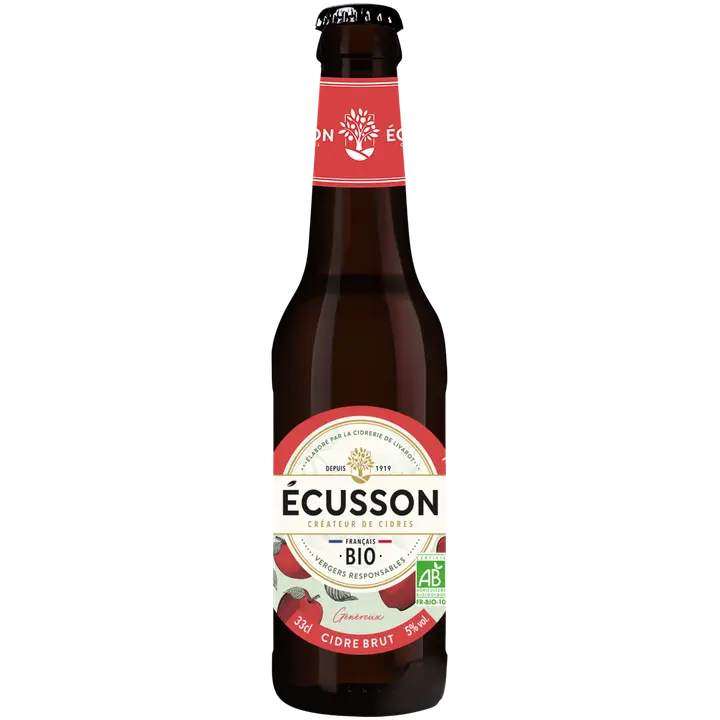 Eclor Ecusson Bio Cidre Brut 5% 0,33l luomusiideri